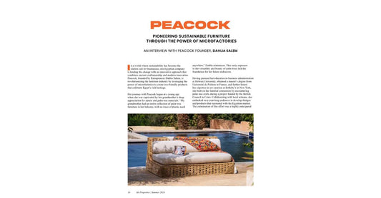 He Magazine - Peacock Sustainable Design